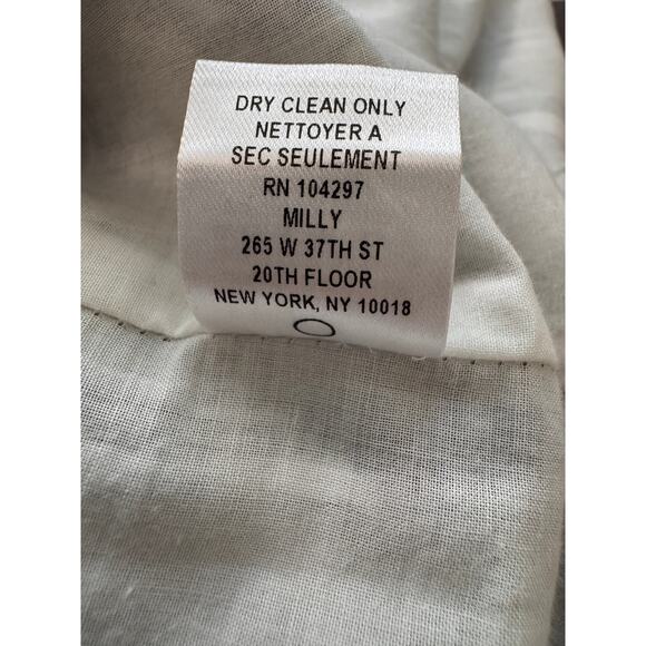 MILLY of New York Women's Blue Green Floral Sleeveless Sheath Dress Size 8 - Picture 6 of 8